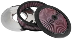 Luftfilter K&N Style - Aircleaner K&N Style  350mm Rot